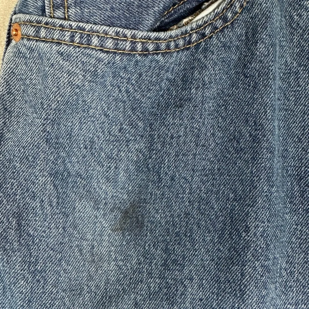 Levis 516 Jeans Mens 36X30 Blue Straight Leg Classic 5-Pocket Red Tab Denim Pant